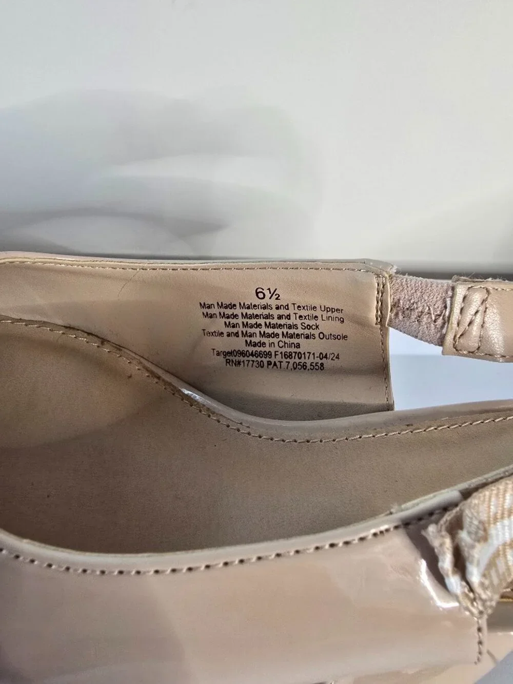 Target - A New Day Milan Slingback Kitten Pumps - Two Pairs - Tan & Black Lace - Picture 5 of 13
